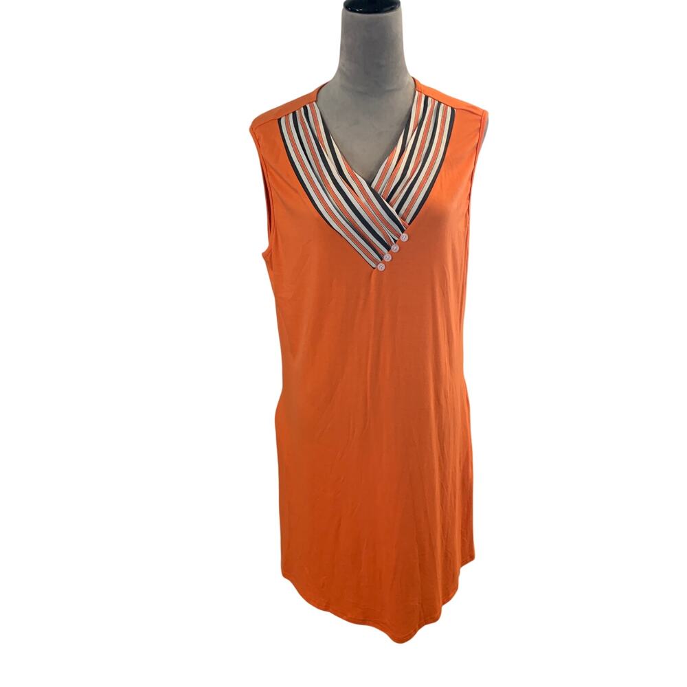 Dress Causal Shift Everyday Basic Easy Coverup Womens SZ XL